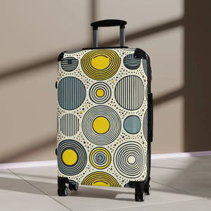 Vibrant Fashion Travel Suitcase - Bold Pattern - Dipaliz - Suitcases