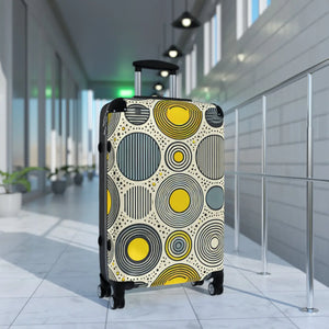 Vibrant Fashion Travel Suitcase - Bold Pattern - Dipaliz - Suitcases