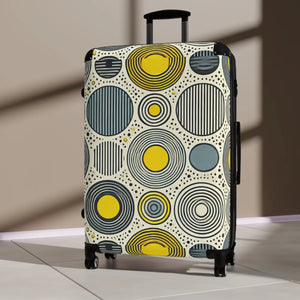 Vibrant Fashion Travel Suitcase - Bold Pattern - Dipaliz - Suitcases
