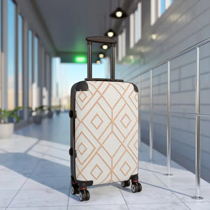 Stylish Travel Suitcase Geometric Design Bold Adventures - Dipaliz - Small / Black - Suitcases