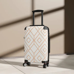Stylish Travel Suitcase Geometric Design Bold Adventures - Dipaliz - Suitcases