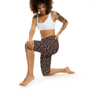 Stylish Women’s Capri Leggings All Over Print - Dipaliz