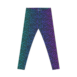 Vibrant Women’s Casual Leggings - Trending Pattern Tights - Dipaliz