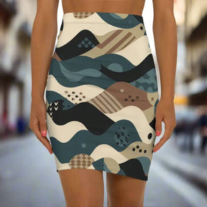 Mid-waist Pencil Skirt - Women’s Stylish Office Wear - Dipaliz - Skirts