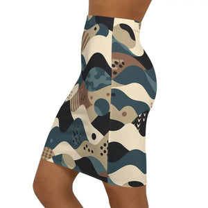 Mid-waist Pencil Skirt - Women’s Stylish Office Wear - Dipaliz - Skirts