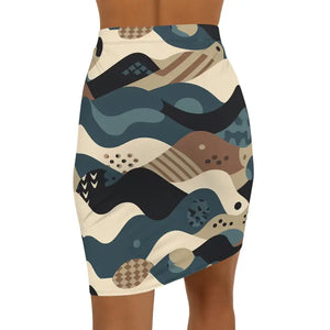 Mid-waist Pencil Skirt - Women’s Stylish Office Wear - Dipaliz - Skirts