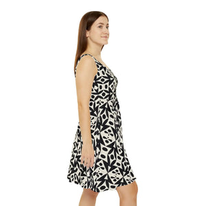Women’s Skater Dress – Unique Pattern Party - Dipaliz - Dresses - Xs
