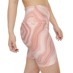 Vibrant Workout Shorts - Summer Exercise Bottoms - Dipaliz