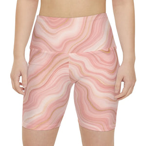 Vibrant Workout Shorts - Summer Exercise Bottoms - Dipaliz