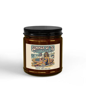 Coastal Vintage Soy Candle – 9oz Glass Jar - Dipaliz - Candles