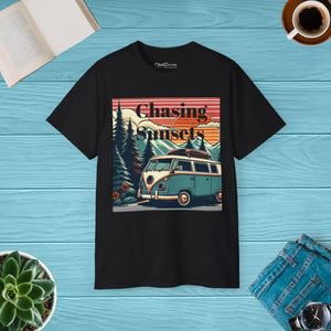 Unisex Ultra Cotton Tee Vibrant Summer Print Dipaliz - Black / s - Apparel & Accessories