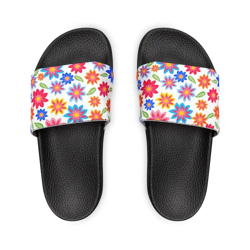 Summer Ready: Fashion-forward Women’s Pu Slide Sandals 2024 - Shoes