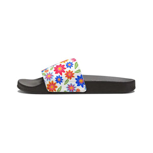 Women’s Pu Slide Sandals - Trendy Summer Comfort Style - Dipaliz