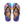 Unisex Flip Flops - Butterfly Purple Orange Rubber Sole - Dipaliz - l / Black Sole - Slippers