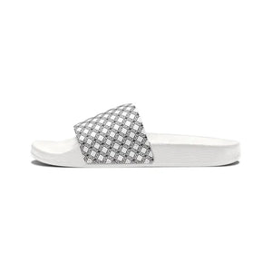 White Checkered Pattern Sandals - Summer Cool Comfort - Dipaliz