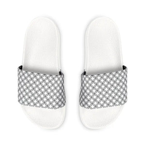 White Checkered Pattern Sandals - Summer Cool Comfort - Dipaliz