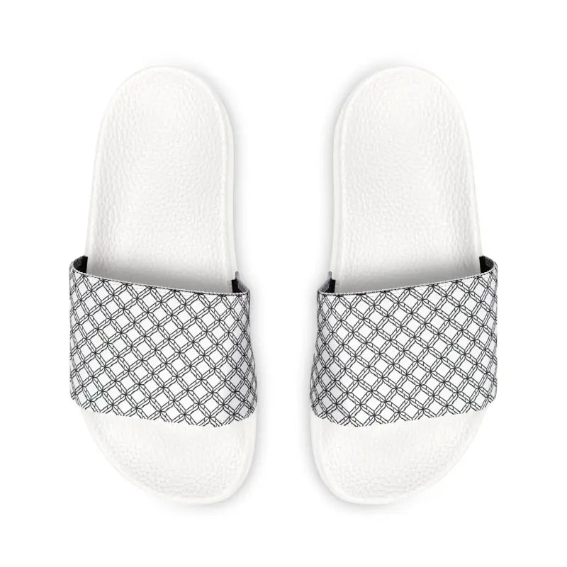 White Checkered Sandals - Cozy Summer Vibes | Dipaliz