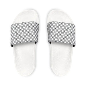 White Checkered Pattern Sandals - Summer Cool Comfort - Dipaliz