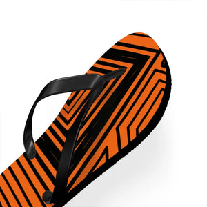 Summer Vibes Striped Pattern Flip Flops - Comfort Style - Dipaliz - Slippers