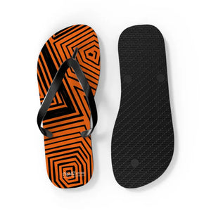 Summer Vibes Striped Pattern Flip Flops - Comfort Style - Dipaliz - Slippers