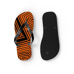 Summer Vibes Striped Pattern Flip Flops - Comfort Style - Dipaliz - Slippers