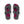 Unisex Flip Flops Pink Flowers Bold Summer Style - Dipaliz - s / Black Sole - Slippers