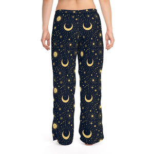 Sun Moon and Stars Women’s Pajama Pants (aop) - Pajamas