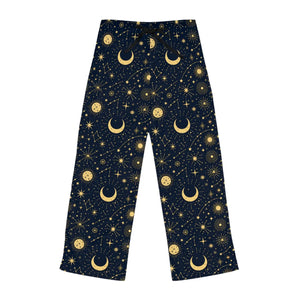 Sun Moon and Stars Women’s Pajama Pants (aop) - Pajamas
