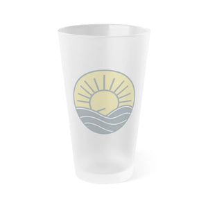 Frosted Poppy Pint Glass Set - 16oz Celebration - Dipaliz - Beer Glasses