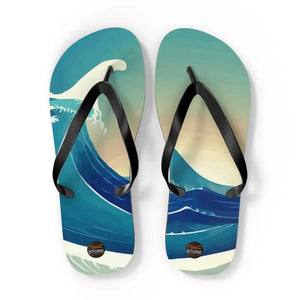 Unisex Flip Flops - Vibrant Summer Comfort Style - Dipaliz - Xl / Black Sole - Slippers