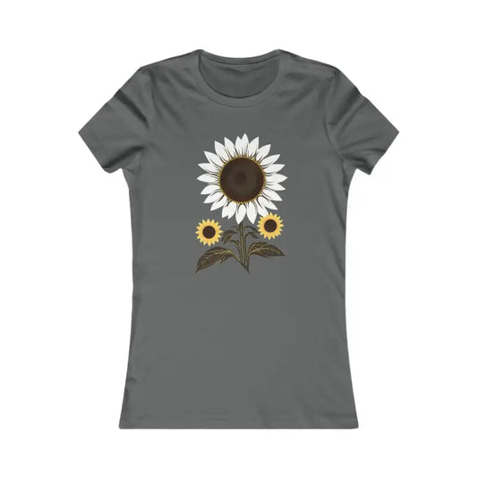 Sunflower Dream Women’s Tee: your New Style Must-have - s / Asphalt T-shirt