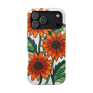 Sunflower Mosaic Magnetic Impact-resistant Phone Case - Mobile Cases