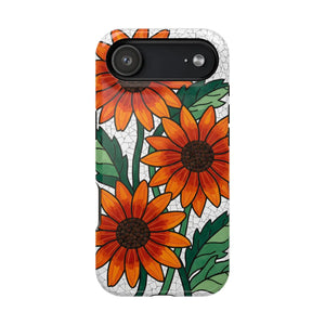 Sunflower Mosaic Magnetic Impact-resistant Phone Case - Mobile Cases
