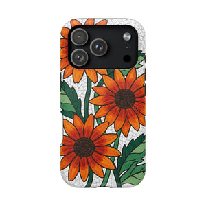 Sunflower Mosaic Magnetic Impact-resistant Phone Case - Mobile Cases