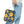 Sunflower Pattern Tote Bag - Navy Floral Canvas - Dipaliz - Bags