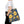 Sunflower Pattern Tote Bag - Navy Floral Canvas - Dipaliz - Bags