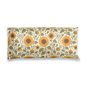 Smooth low-friction satin pillowcase by DipaliZ with a floral print