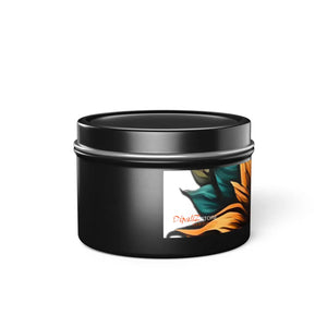 Sunflower Tin Candles – Eco-friendly Gifts - Dipaliz