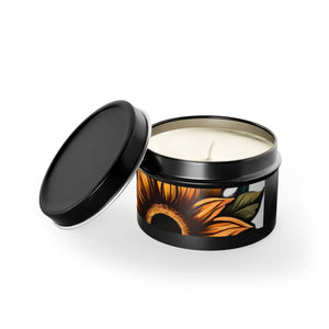 Sunflower Tin Candles – Eco-friendly Gifts - Dipaliz