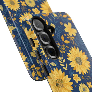 Phone Case - Sunflower Tough - Protective Floral Iphone - Dipaliz