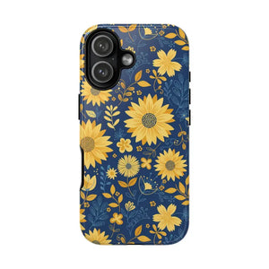 Phone Case - Sunflower Tough - Protective Floral Iphone - Dipaliz 17 / Glossy