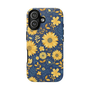Phone Case - Sunflower Tough - Protective Floral Iphone - Dipaliz 17 / Matte