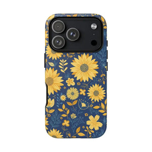 Phone Case - Sunflower Tough - Protective Floral Iphone - Dipaliz 17 Pro / Matte