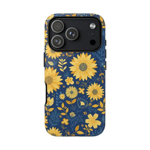 Phone Case - Sunflower Tough - Protective Floral Iphone - Dipaliz 17 Pro / Glossy