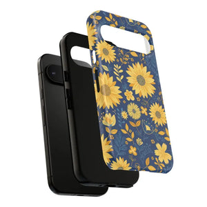 Phone Case - Sunflower Tough - Protective Floral Iphone - Dipaliz