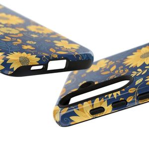 Phone Case - Sunflower Tough - Protective Floral Iphone - Dipaliz