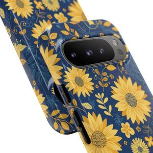 Phone Case - Sunflower Tough - Protective Floral Iphone - Dipaliz