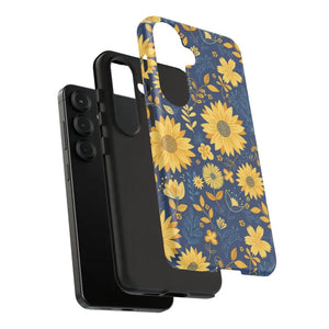 Phone Case - Sunflower Tough - Protective Floral Iphone - Dipaliz
