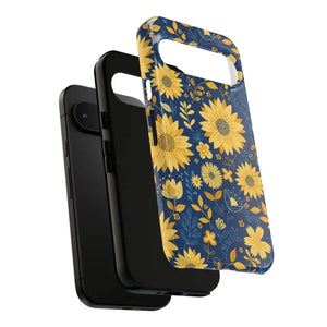 Phone Case - Sunflower Tough - Protective Floral Iphone - Dipaliz