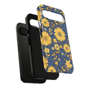 Phone Case - Sunflower Tough - Protective Floral Iphone - Dipaliz